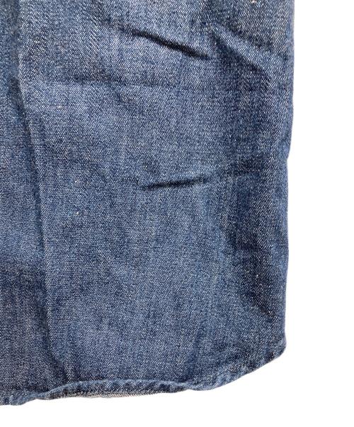 A.P.C.（アーペーセー）A.P.C. (アーペーセー) デニム半袖シャツ インディゴ サイズ:36の古着・服飾アイテム