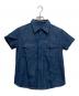 A.P.C.（アーペーセー）の古着「デニム半袖シャツ」｜インディゴ