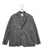 B:MING by BEAMSビーミングバイビームス）の古着「ナイロンテーラードジャケット」｜グレー