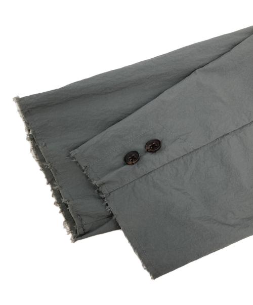 B:MING by BEAMS（ビーミングバイビームス）B:MING by BEAMS (ビーミングバイビームス) ナイロンテーラードジャケット グレー サイズ:Mの古着・服飾アイテム