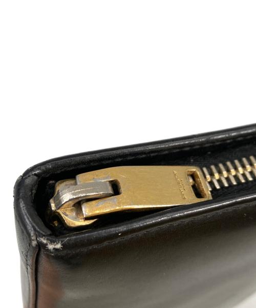 Saint Laurent Paris（サンローランパリ）Saint Laurent Paris (サンローランパリ) 長財布 ブラックの古着・服飾アイテム