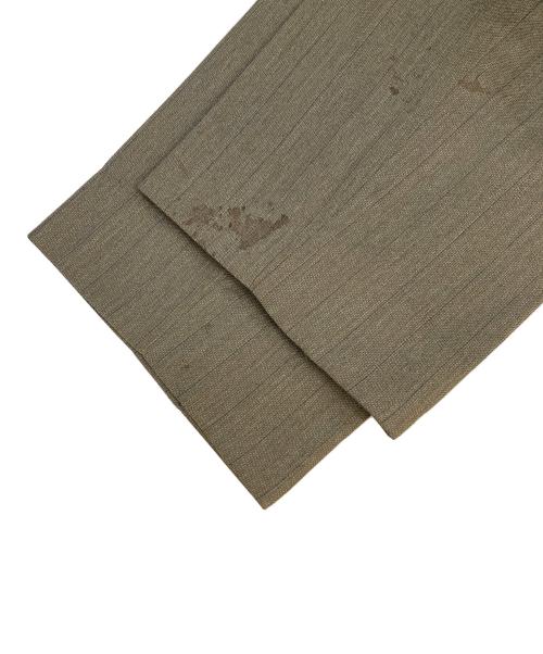 Calvin Klein（カルバンクライン）Calvin Klein (カルバンクライン) ウールセットアップスーツ カーキ サイズ:Mの古着・服飾アイテム