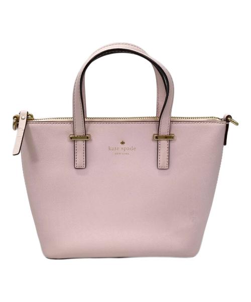 Kate Spade（ケイトスペード）Kate Spade (ケイトスペード) 2WAYショルダーバッグ ピンクの古着・服飾アイテム
