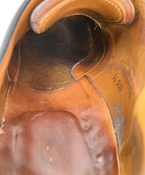 Alden（オールデン）ALDEN (オールデン) コードバンプレーントゥシューズ ブラック サイズ:9Cの古着・服飾アイテム