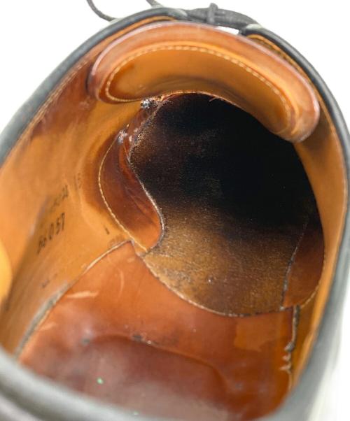 Alden（オールデン）ALDEN (オールデン) コードバンプレーントゥシューズ ブラック サイズ:9Cの古着・服飾アイテム