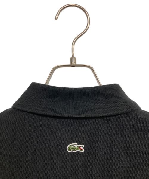 LACOSTE（ラコステ）LACOSTE (ラコステ) ビッグクロックヴィンテージ半袖ポロシャツ ブラック サイズ:Ｌの古着・服飾アイテム
