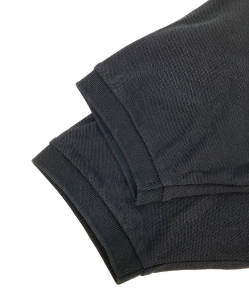 LACOSTE（ラコステ）LACOSTE (ラコステ) ビッグクロックヴィンテージ半袖ポロシャツ ブラック サイズ:Ｌの古着・服飾アイテム