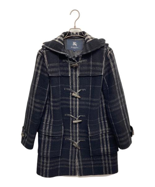 BURBERRY LONDON（バーバリーロンドン）BURBERRY LONDON (バーバリーロンドン) ダッフルコート ブラック サイズ:38の古着・服飾アイテム