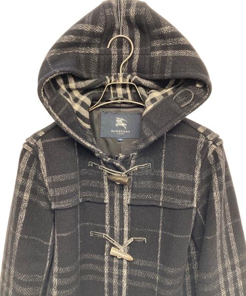 BURBERRY LONDON（バーバリーロンドン）BURBERRY LONDON (バーバリーロンドン) ダッフルコート ブラック サイズ:38の古着・服飾アイテム