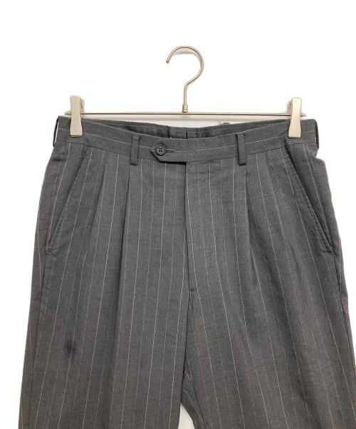 PAUL SMITH（ポールスミス）Paul Smith (ポールスミス) ツータックパンツ グレー サイズ:Mの古着・服飾アイテム