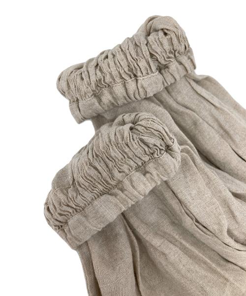 TSUHARU by samansa Mos2（ツハル バイ サマンサモスモス）TSUHARU by Samansa Mos2 (ツハル バイ サマンサモスモス) 長袖ワンピース ベージュ サイズ:FREEの古着・服飾アイテム