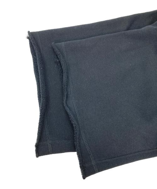 juha（ユハ）juha (ユハ) CUT-OFF WIDE SWEAT PANTS ブラック サイズ:4の古着・服飾アイテム