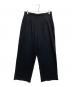 juha（ユハ）の古着「CUT-OFF WIDE SWEAT PANTS」｜ブラック