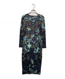 PLEATS PLEASE（プリーツプリーズ）の古着「プリーツワンピース」｜ブラック