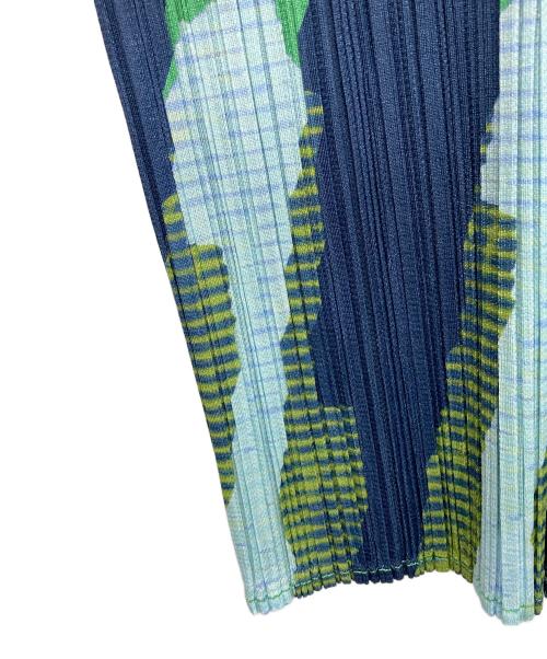 PLEATS PLEASE（プリーツプリーズ）PLEATS PLEASE (プリーツプリーズ) METEORITE グリーン サイズ:3の古着・服飾アイテム