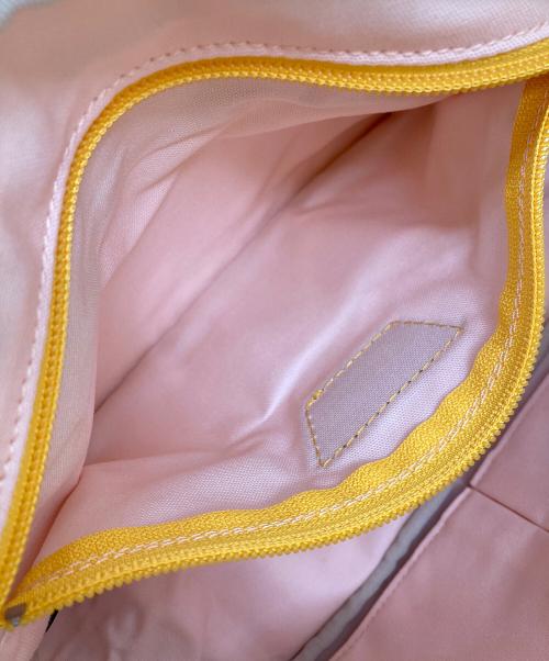 russet（ラシット）russet (ラシット) レザー2WAYバッグ ピンクの古着・服飾アイテム