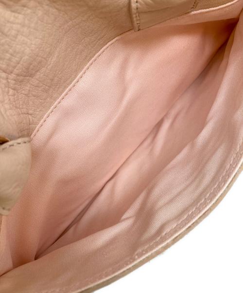 russet（ラシット）russet (ラシット) レザー2WAYバッグ ピンクの古着・服飾アイテム