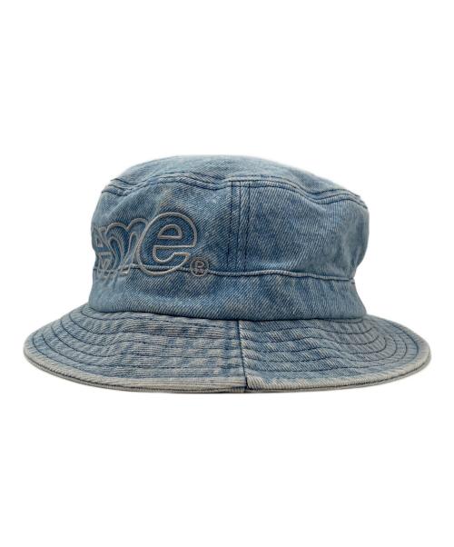 SUPREME（シュプリーム）Supreme (シュプリーム) Outline Crusherハット インディゴの古着・服飾アイテム