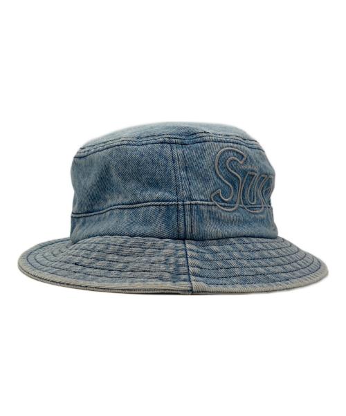 SUPREME（シュプリーム）Supreme (シュプリーム) Outline Crusherハット インディゴの古着・服飾アイテム