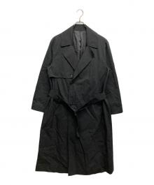 CITY TOKYO（シティートウキョウ）の古着「ヴィンテージギャバ ベルテッドコート」