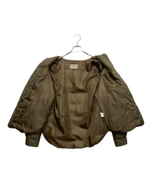 HOUSTON（ヒューストン）HOUSTON (ヒューストン) ダウンジャケット グリーン サイズ:XLの古着・服飾アイテム