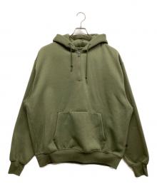 DAIWA PIER39（ダイワ ピア39）の古着「TECH HALF ZIP SWEAT SHIRTS」｜グリーン