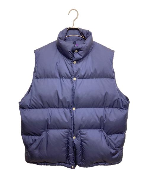 THE NORTHFACE PURPLELABEL（ザ・ノースフェイス パープルレーベル）THE NORTHFACE PURPLELABEL (ザ・ノースフェイス パープルレーベル) 別注 ポリ シェラベスト ネイビー サイズ:Lの古着・服飾アイテム