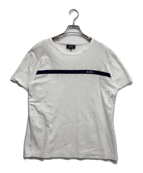 A.P.C.（アーペーセー）A.P.C. (アーペーセー) Tシャツ ホワイト サイズ:Mの古着・服飾アイテム