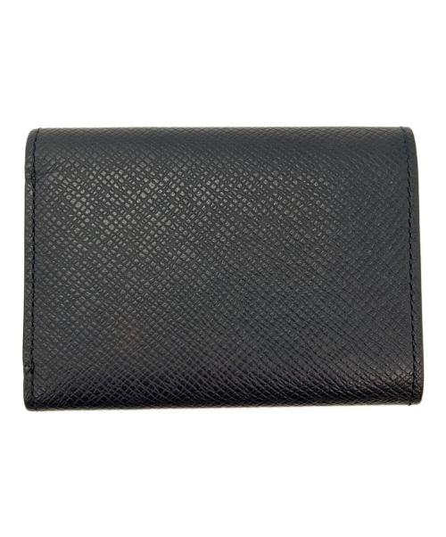 PELLE MORBIDA（ペッレモルビダ）PELLE MORBIDA (ペッレモルビダ) コンパクトウォレット ネイビーの古着・服飾アイテム