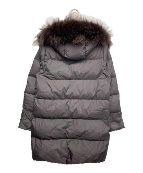 nano・universe（ナノ・ユニバース）nano・universe (ナノ・ユニバース) ダウンコート ブラック サイズ:36の古着・服飾アイテム