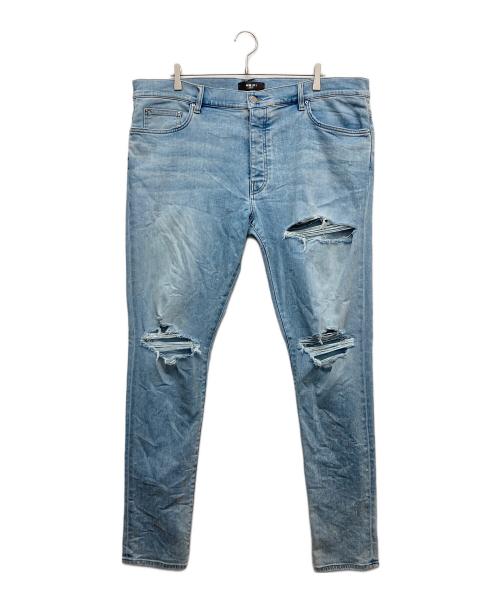 AMIRI（アミリ）AMIRI (アミリ) MX1 ダメージデニムパンツ ブルー サイズ:40の古着・服飾アイテム