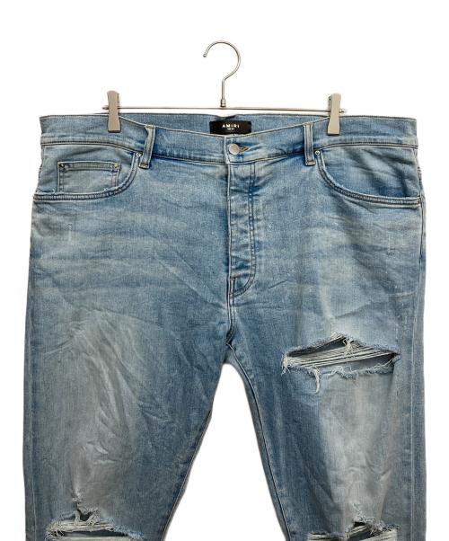 AMIRI（アミリ）AMIRI (アミリ) MX1 ダメージデニムパンツ ブルー サイズ:40の古着・服飾アイテム