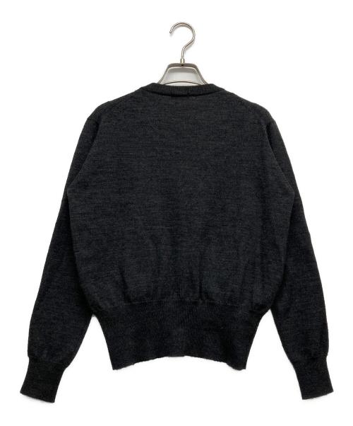 Vivienne Westwood（ヴィヴィアンウエストウッド）Vivienne Westwood (ヴィヴィアンウエストウッド) ロゴ刺繍カーディガン ブラック サイズ:42の古着・服飾アイテム