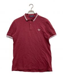 FRED PERRY（フレッドペリー）の古着「ポロシャツ」｜レッド
