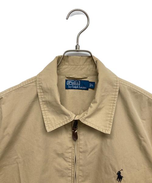 POLO RALPH LAUREN（ポロ・ラルフローレン）POLO RALPH LAUREN (ポロ・ラルフローレン) スイングトップ ベージュ サイズ:Lの古着・服飾アイテム