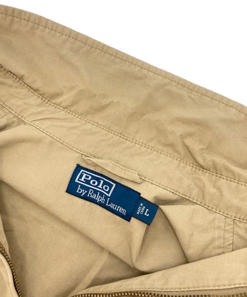 POLO RALPH LAUREN（ポロ・ラルフローレン）POLO RALPH LAUREN (ポロ・ラルフローレン) スイングトップ ベージュ サイズ:Lの古着・服飾アイテム