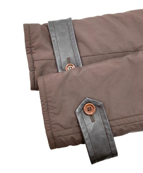 theory（セオリー）theory (セオリー) リバーシブル中綿ロングコート ブラウン サイズ:2の古着・服飾アイテム