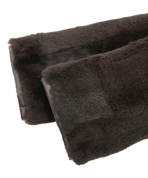 theory（セオリー）theory (セオリー) リバーシブル中綿ロングコート ブラウン サイズ:2の古着・服飾アイテム