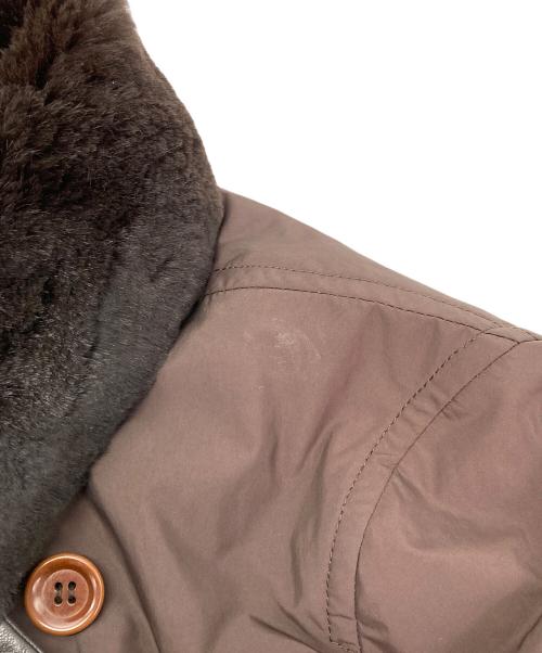 theory（セオリー）theory (セオリー) リバーシブル中綿ロングコート ブラウン サイズ:2の古着・服飾アイテム