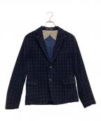 MARCEL LASSANCEマルセル・ラサンス）の古着「ベロアテーラードジャケット」｜ブルー