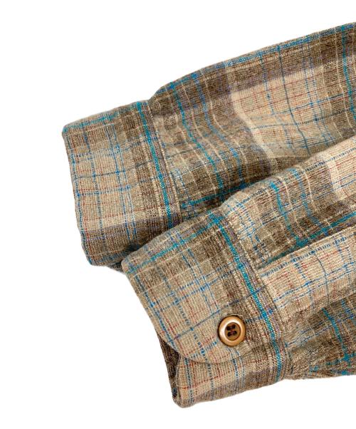 PENDLETON（ペンドルトン）PENDLETON (ペンドルトン) 70ｓボードシャツ ベージュ サイズ:Mの古着・服飾アイテム