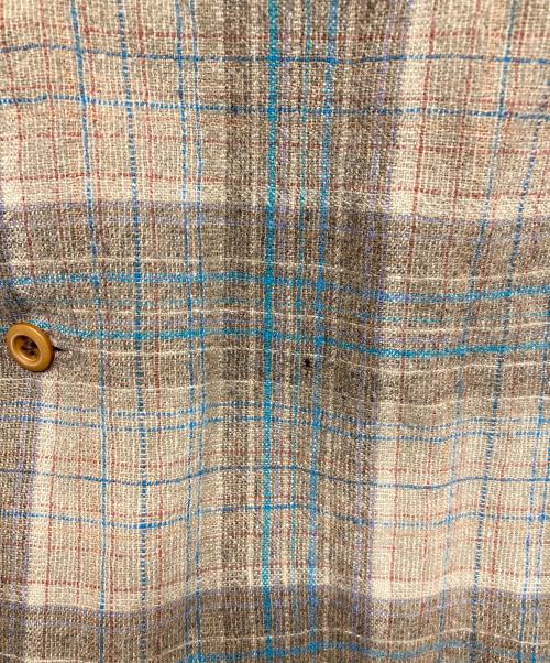 PENDLETON（ペンドルトン）PENDLETON (ペンドルトン) 70ｓボードシャツ ベージュ サイズ:Mの古着・服飾アイテム