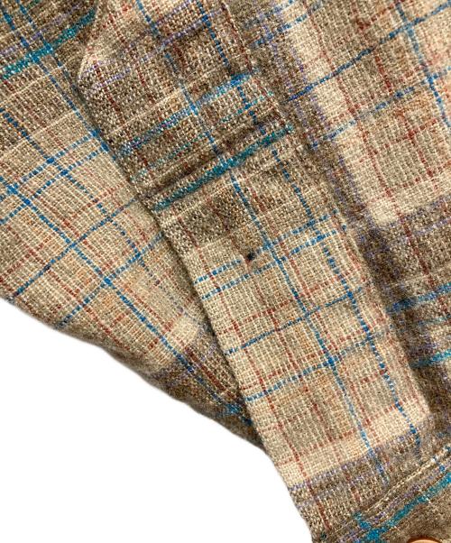 PENDLETON（ペンドルトン）PENDLETON (ペンドルトン) 70ｓボードシャツ ベージュ サイズ:Mの古着・服飾アイテム