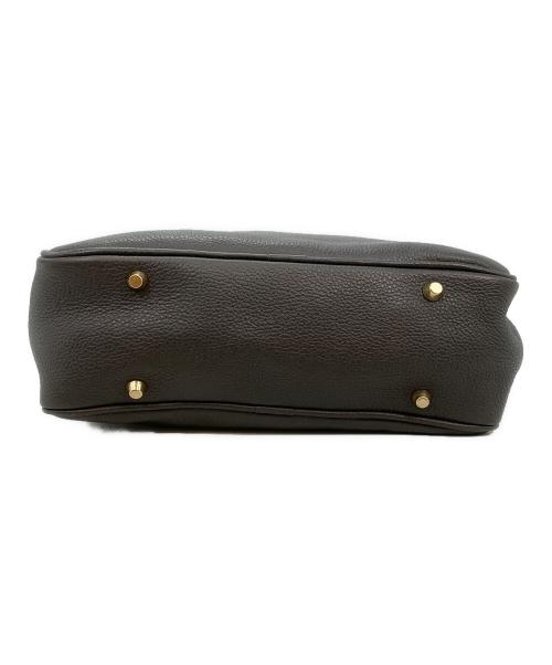 Manuel MILANO（マニュエルミラノ）MANUEL MILANO (マニュエルミラノ) レザーショルダーバッグ グレーの古着・服飾アイテム