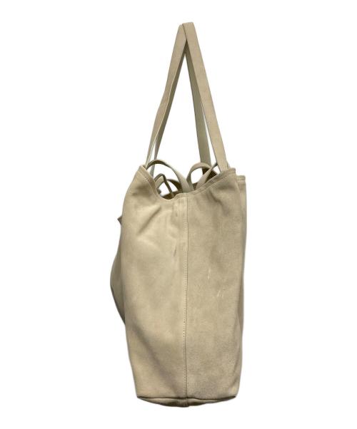 ETRE TOKYO（エトレトウキョウ）ETRE TOKYO (エトレトウキョウ) スウェードビッグトートバッグ ベージュの古着・服飾アイテム