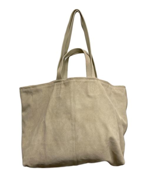 ETRE TOKYO（エトレトウキョウ）ETRE TOKYO (エトレトウキョウ) スウェードビッグトートバッグ ベージュの古着・服飾アイテム