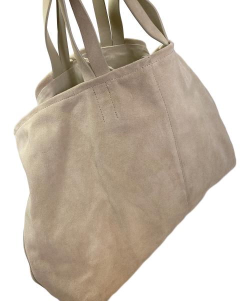 ETRE TOKYO（エトレトウキョウ）ETRE TOKYO (エトレトウキョウ) スウェードビッグトートバッグ ベージュの古着・服飾アイテム