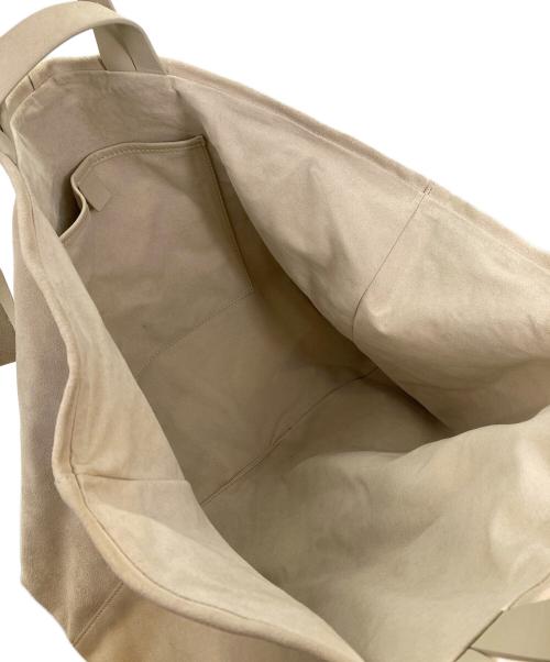 ETRE TOKYO（エトレトウキョウ）ETRE TOKYO (エトレトウキョウ) スウェードビッグトートバッグ ベージュの古着・服飾アイテム