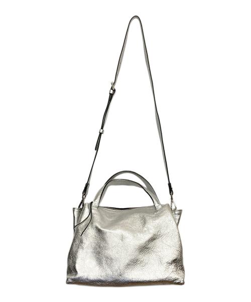 GIANNI CHIARINI（ジャンニ キアリーニ）GIANNI CHIARINI (ジャンニ キアリーニ) 2WAYバッグ シルバーの古着・服飾アイテム