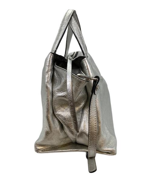 GIANNI CHIARINI（ジャンニ キアリーニ）GIANNI CHIARINI (ジャンニ キアリーニ) 2WAYバッグ シルバーの古着・服飾アイテム
